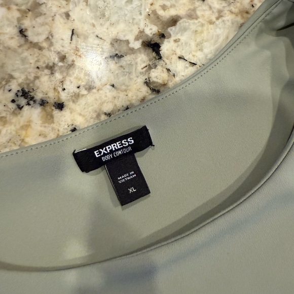 Express Light Green Sage Tank Top (Spanx/Skims like) Sz XL - Picture 3 of 4